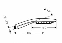 HANSGROHE RAINDANCE SELECT 150 Air 3jet